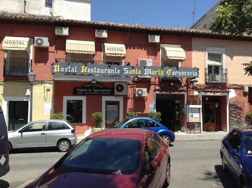 Hostal Santa Marta 阿兰约兹 外观 照片